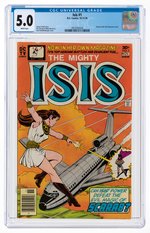 ISIS #1 OCTOBER-NOVEMBER 1976 CGC 5.0 VG/FINE.