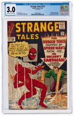 STRANGE TALES #115 DECEMBER 1963 CGC 3.0 GOOD/VG.