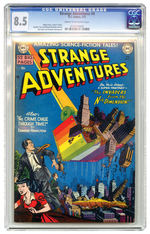 STRANGE ADVENTURES #4 JAN. 1951 CGC 8.5 CREAM TO OFF-WHITE PAGES.