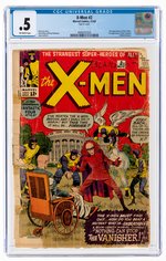 X-MEN #2 NOVEMBER 1963 CGC 0.5 POOR.