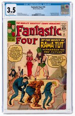 FANTASTIC FOUR #19 OCTOBER 1963 CGC 3.5 VG- (FIRST RAMA-TUT).