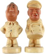 ROOSEVELT & CHURCHILL STRIKING WWII FIGURES.