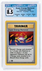 1999 POKÉMON BASE SET SUPER ENERGY REMOVAL 79/102 1ST EDITION CGC 8.5 NM/MINT+.