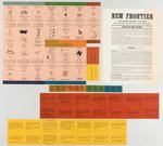 KENNEDY "THE NEW FRONTIER" COMPLETE ORIGINAL BOARD GAME.