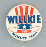 "WILLKIE MINUTEMAN."