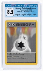 1999 POKÉMON BASE SET DOUBLE COLORLESS ENERGY 96/102 1ST EDITION CGC 8.5 NM/MINT+.