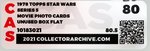 STAR WARS 1978 TOPPS FIFTH SERIES GUM CARD UNUSED DISPLAY BOX FLAT CAS 80.