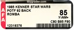 STAR WARS: THE POWER OF THE FORCE - ROMBA 92 BACK AFA 85 Y-NM+.