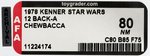 STAR WARS - CHEWBACCA 12 BACK-A AFA 80 NM.