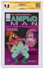 AMPHOMAN #4 MAY 2012 CGC 9.8 NM/MINT SIGNATURE SRIES.