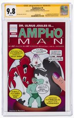 AMPHOMAN #5 JUNE 2012 CGC 9.8 NM/MINT SIGNATURE SRIES.