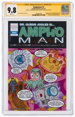 AMPHOMAN #7 AUGUST 2012 CGC 9.8 NM/MINT SIGNATURE SRIES.