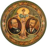 McKINLEY & ROOSEVELT STANDING LIBERTY 1900 JUGATE TRAY.