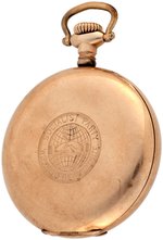 "SOCIALIST PARTY WORKERS OF THE WORLD UNITE" ENGRAVED 19 JEWEL BURLINGTON POCKET WATCH.