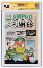 AMPHOMAN FUNNIES #1 2012 CGC 9.8 NM/MINT SIGNATURE SRIES.