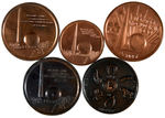 NYWF 1939 LARGE “LUCKY PENNY” LOT.