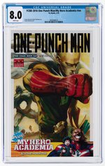 FCBD 2016 ONE PUNCH MAN/MY HERO ACADEMIA #NN CGC 8.0 VF.