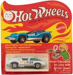 HOT WHEELS REDLINE PIT CREW CAR ON CARD.