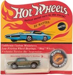 HOT WHEELS REDLINE MERCEDES-BENZ 280SL ON CARD - OLIVE.