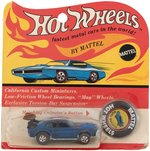 HOT WHEELS REDLINE MIGHTY MAVERICK ON CARD - BLUE