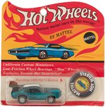 HOT WHEELS REDLINE MIGHTY MAVERICK ON CARD - AQUA.