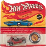 HOT WHEELS REDLINE SAND CRAB ON CARD - RED.