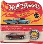 HOT WHEELS REDLINE MASERATI MISTRAL ON CARD - COPPER.