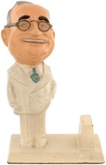 RARE HARRY TRUMAN FIGURAL MATCH BOX HOLDER.