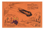 BUCK ROGERS "THE ROCKET FLASH" EARTH TO MARS CONTEST PRIZE PICTURE.
