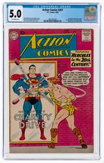 ACTION COMICS #267 AUGUST 1960 CGC 5.0 VG/FINE (FIRST CHAMELEON BOY, INVISIBLE KID & COLOSSAL BOY).