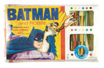 "BATMAN AND ROBIN" SEALED COLORING SET.