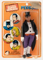 PENGUIN MEGO ACTION FIGURE ON CARD.