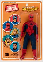 SPIDER-MAN MEGO ACTION FIGURE ON CARD.