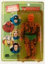 THE THING MEGO ACTION FIGURE ON CARD.