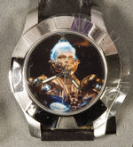 "BATMAN AND ROBIN" MOVIE LIMITED EDITION BATMAN/MR. FREEZE WATCHES IN TIN CASE.