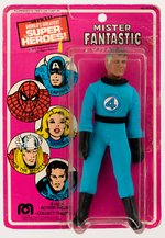 MR. FANTASTIC MEGO ACTION FIGURE ON CARD.