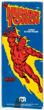 HUMAN TORCH MEGO ACTION FIGURE IN BOX.