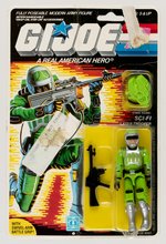 G.I. JOE: A REAL AMERICAN HERO - SCI-FI SERIES 5/36 BACK CARDED ACTION FIGURE.