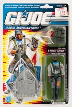 G.I. JOE: A REAL AMERICAN HERO - STRETCHER SERIES 9/34 BACK CARDED ACTION FIGURE.