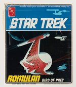 STAR TREK - ROMULAN BIRD OF PREY FACTORY-SEALED MODEL KIT.