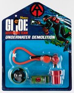 G.I. JOE ADVENTURE TEAM - UNDERWATER DEMOLITION CARDED ACCESORY SET.