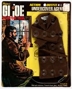 G.I. JOE ADVENTURE TEAM ACTION OUTFIT - UNDERCOVER AGENT CARDED SET.