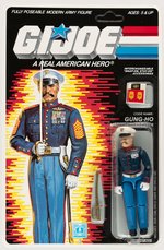 G.I. JOE: A REAL AMERICAN HERO - GUNG-HO (DRESS BLUES) SERIES 6/34 BACK CARDED ACTION FIGURE.