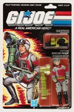 G.I. JOE: A REAL AMERICAN HERO - SNEAK PEEK SERIES 6/34 BACK CARDED ACTION FIGURE.