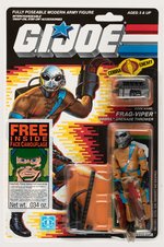 G.I. JOE: A REAL AMERICAN HERO - FRAG-VIPER SERIES 8/34 BACK CARDED ACTION FIGURE.