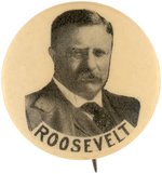 "ROOSEVELT" UNUSUAL PORTRAIT BUTTON UNLISTED IN HAKE.