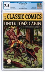 CLASSIC COMICS #15 DECEMBER 1943 CGC 7.5 VF- (UNCLE TOM'S CABIN).