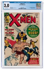 X-MEN #3 JANUARY 1964 CGC 3.0 GOOD/VG (FIRST BLOB).