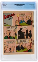 LADDERLAPPEN OCH ROBIN #13 DECEMBER 1954 CGC 3.5 VG- (SWEDISH EDITION).