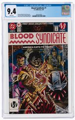 BLOOD SYNDICATE #1 APRIL 1993 CGC 9.4 NM.